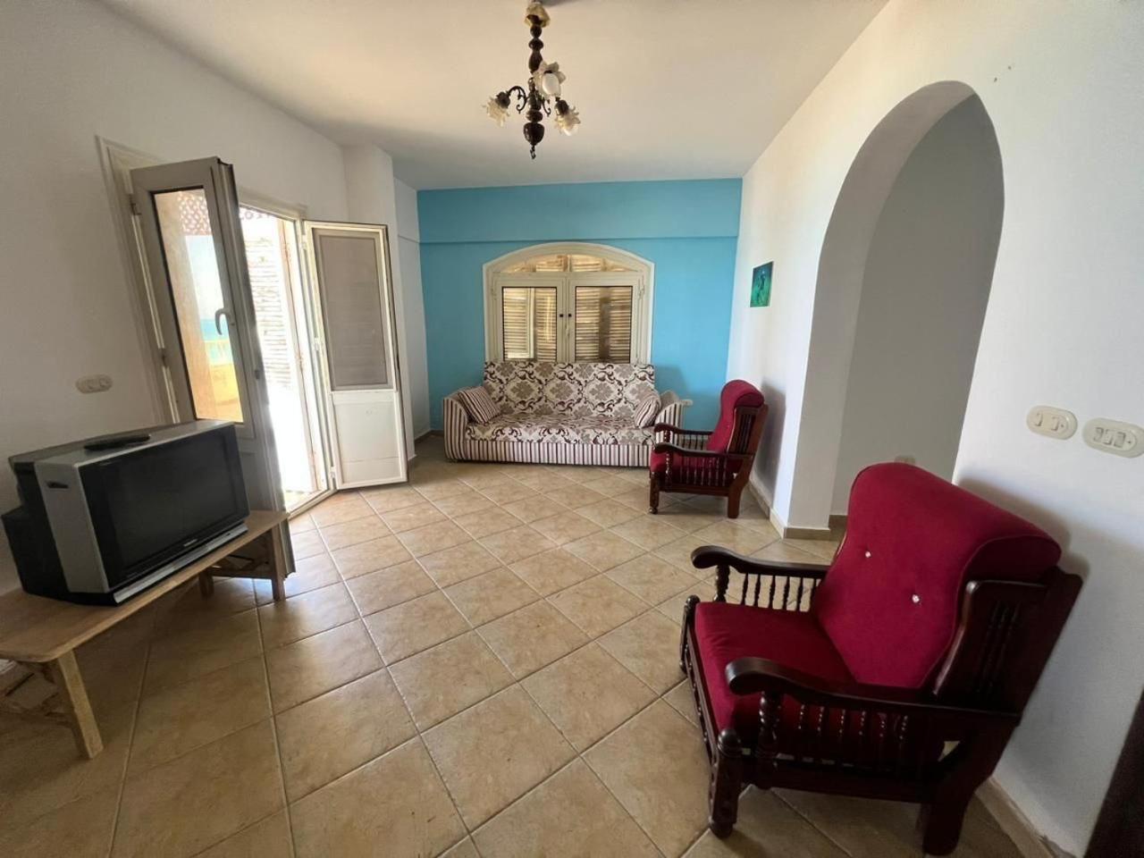 Villa Beachfront Chalet In Green Beach, North Coast El-Alamein Zimmer foto